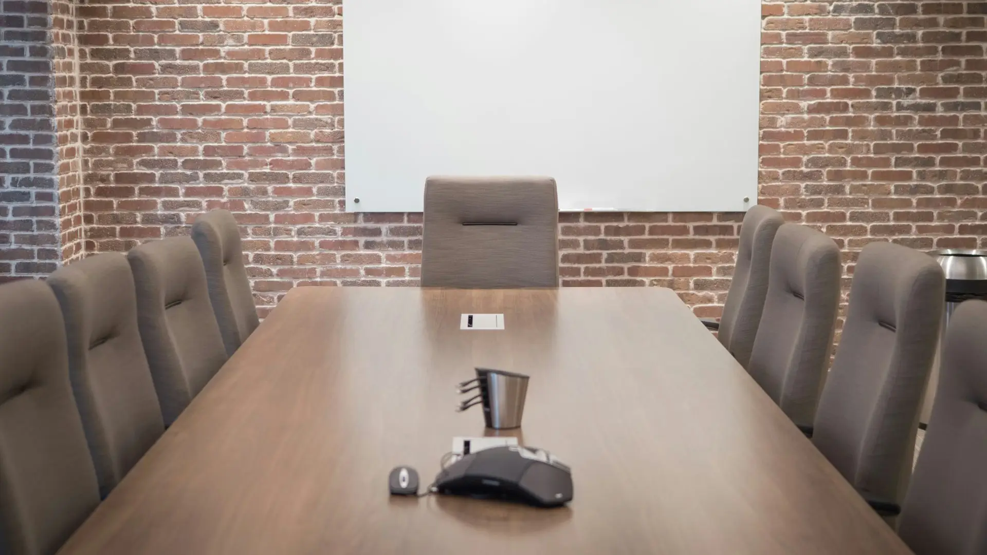 Executive conference room setup symbolizing the Chief of Staff role in business operations