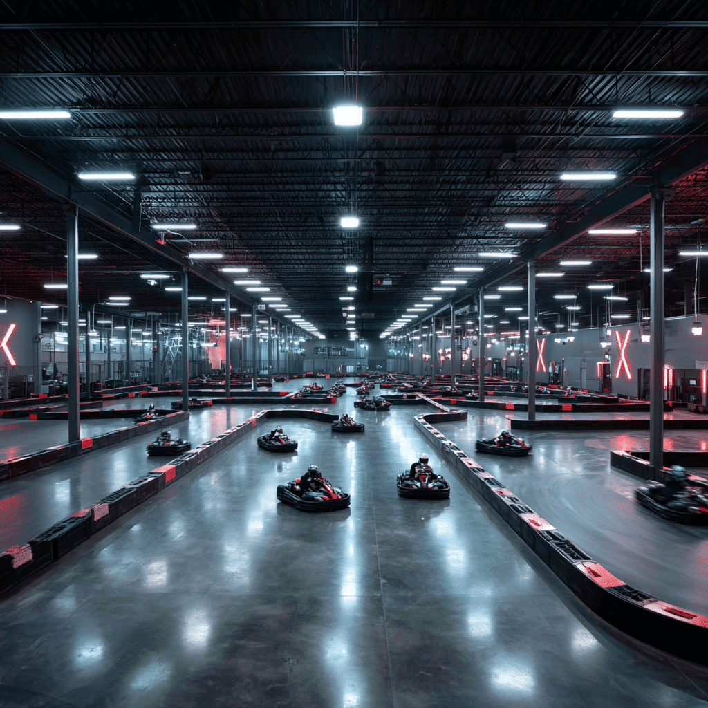 Indoor Go-Karting in Boise: Thrilling race on a state-of-the-art track. Experience the adrenaline rush!
