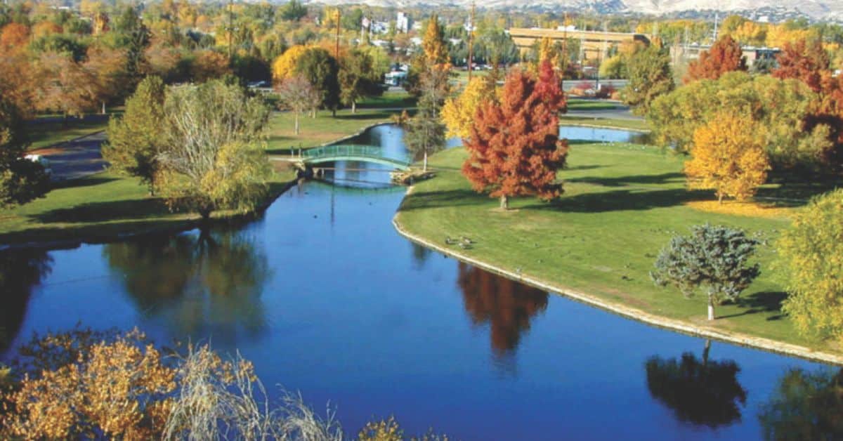 Boise River Greenbelt in Autumn